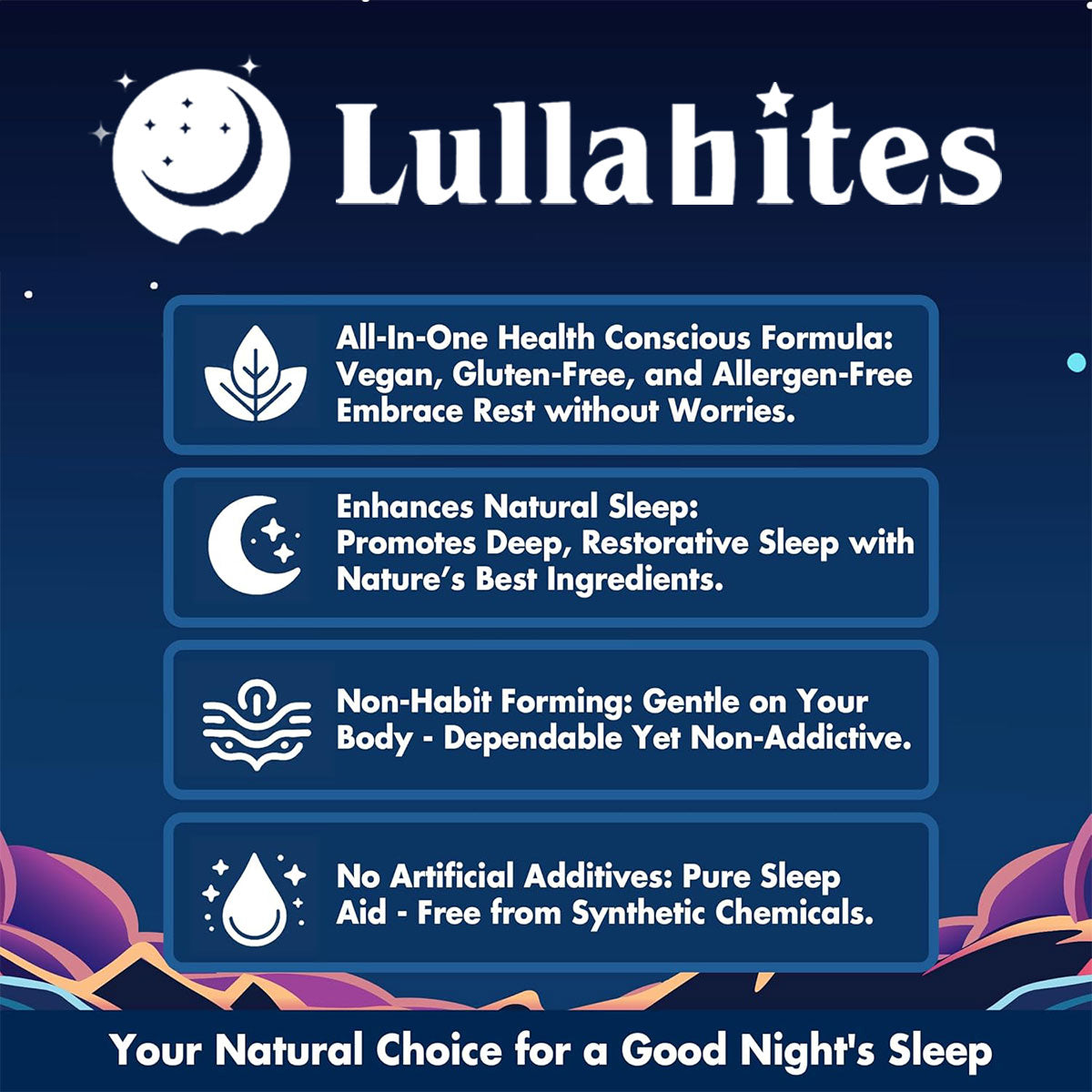 Lulabites Natural Sleep Gummies