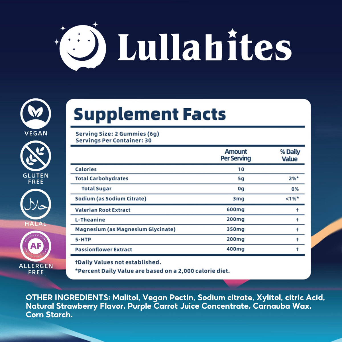 Lulabites Natural Sleep Gummies